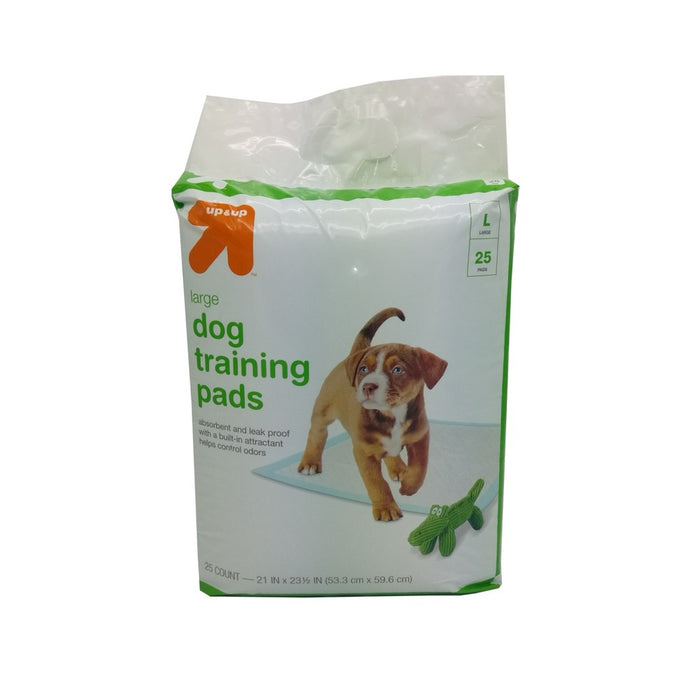 Puppy and Adult Dog Training Pads - L - 25ct- up & up