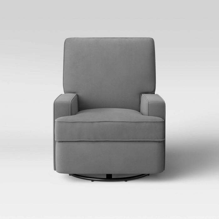 Baby Relax Addison Swivel Gliding Recliner - Gray (LOCAL PICKUP ONLY)
