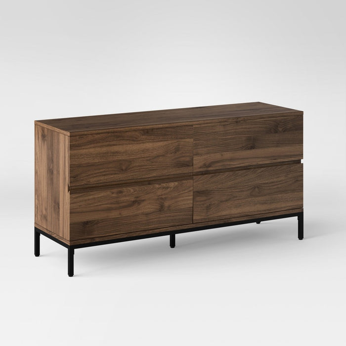 Loring 4 Drawer Dresser Walnut - Project 62 (LOCAL PICKUP ONLY)