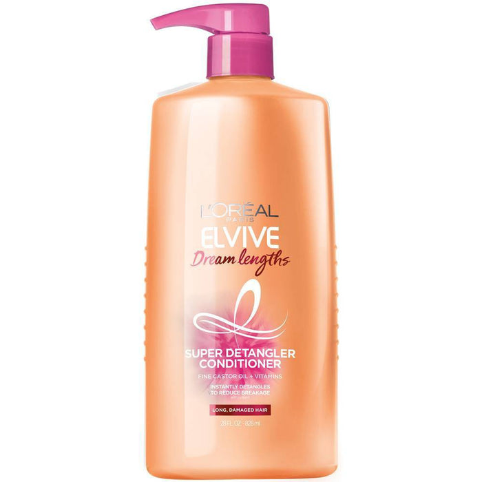 L'Oreal Paris Elvive Dream Lengths Conditioner for Long, Damaged Hair - 28oz
