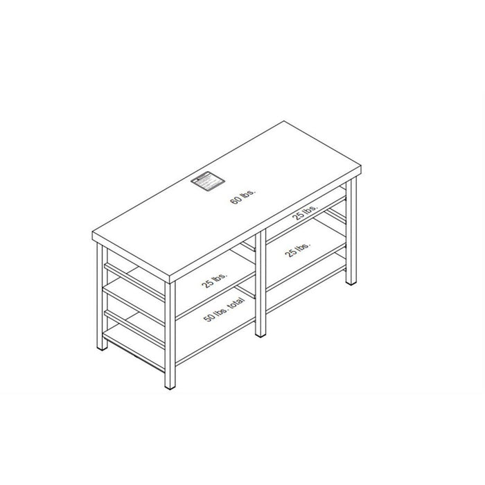 Adjustable Storage Media Stand Black Wood Grain Finish - Room Essentials (LOCAL PICKUP ONLY)