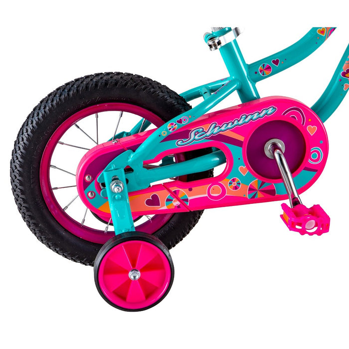 Schwinn Duet 12" Kids' Bike - Teal Blue (LOCAL PICKUP ONLY)