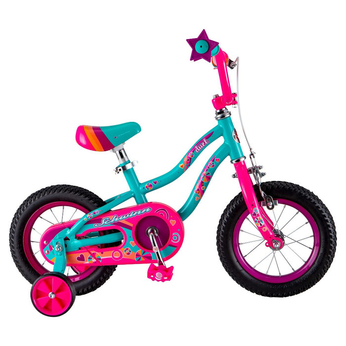 Schwinn Duet 12" Kids' Bike - Teal Blue (LOCAL PICKUP ONLY)