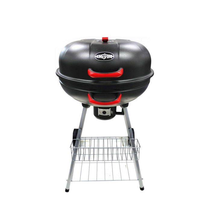 Kingsford OG2001930-KF 22.5" Charcoal Grill with Red Handles - Matte Gray (LOCAL PICKUP ONLY)