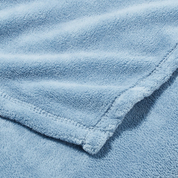 Twin Plush Blanket Blue - Pillowfort
