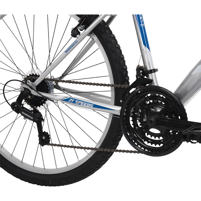 Huffy Men's Highland 26" Mountain Bike - Silver/Blue63 (LOCAL PICKUP ONLY)
