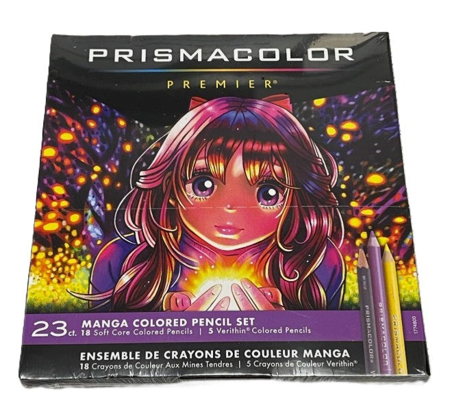 Prismacolor 23ct Colored Pencil Set - Manga