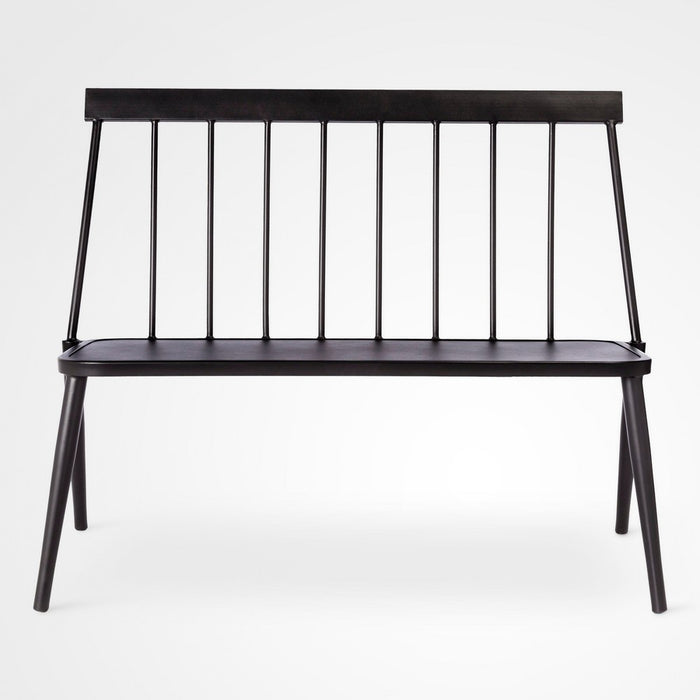 Windsor Metal Stack Patio Bench Black - Project 62 (LOCAL PICKUP ONLY)