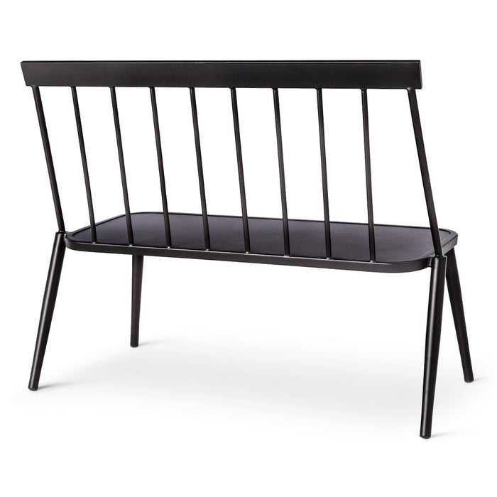 Windsor Metal Stack Patio Bench Black - Project 62 (LOCAL PICKUP ONLY)