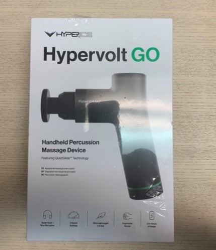 Hyperice Hypervolt GO Percussion Massage Device- Black - SEE DETAILS
