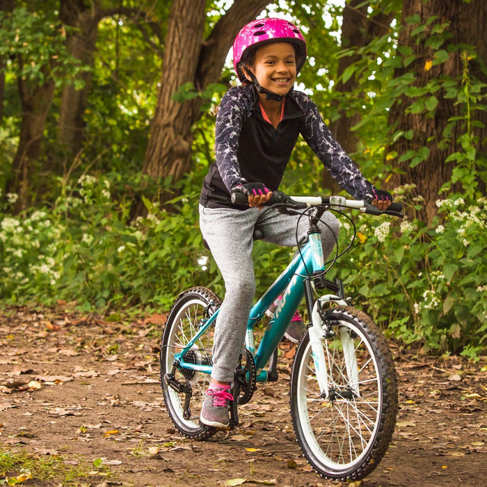 Huffy Highland 20" Kids' Mountain Bike - Aqua Blue/White (LOCAL PICKUP ONLY)