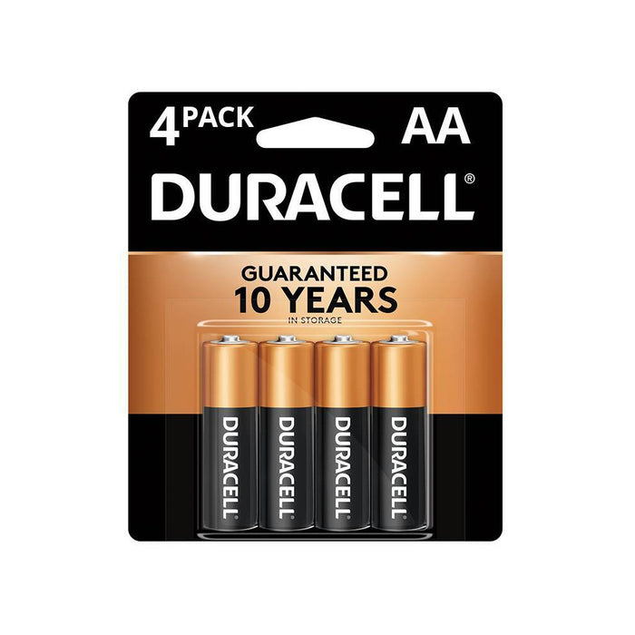 Duracell Coppertop AA Batteries - 4 Pack Alkaline Battery EXP. 03/2031