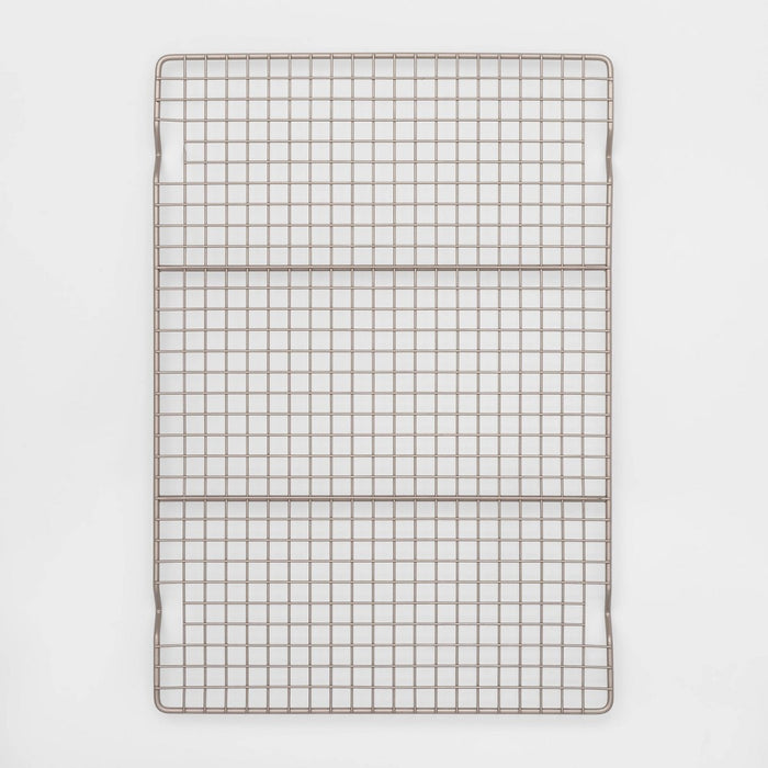 11.1"x16" Steel Cooling Rack Gold - Made By Design