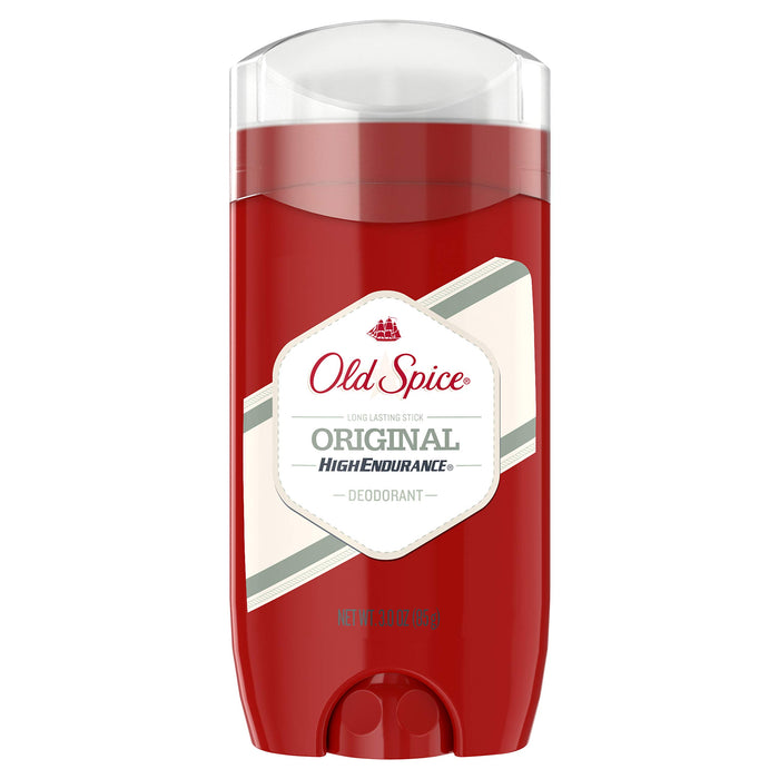 Old Spice High Endurance Long Lasting Stick Men's Deodorant, Original Scent - 3.0 Oz