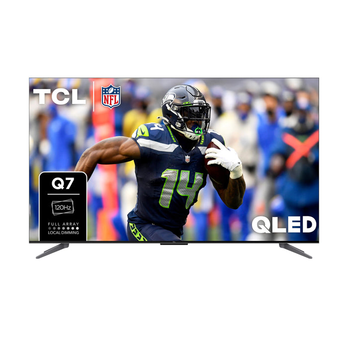 TCL 65-Inch Q7 QLED 4K Smart Google TV (65Q750G) 2023 Model With Dolby Vision & Atmos, HDR Ultra, 120Hz, Game Accelerator Up To 240Hz, Voice Remote (LOCAL PICKUP ONLY)