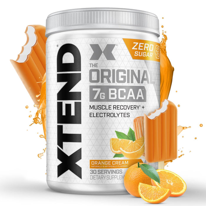 Xtend XTEND Original BCAA Powder 7G BCAA And 2.5G L-Glutamine, Sugar Free Post Workout Muscle Recovery Drink With Amino Acids For Men & Women, 30 Servings