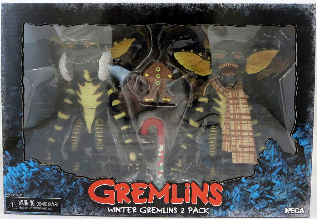 Gremlins - 7" Scale Action Figure - Christmas Carol Winter Scene 2 Pack Set 2