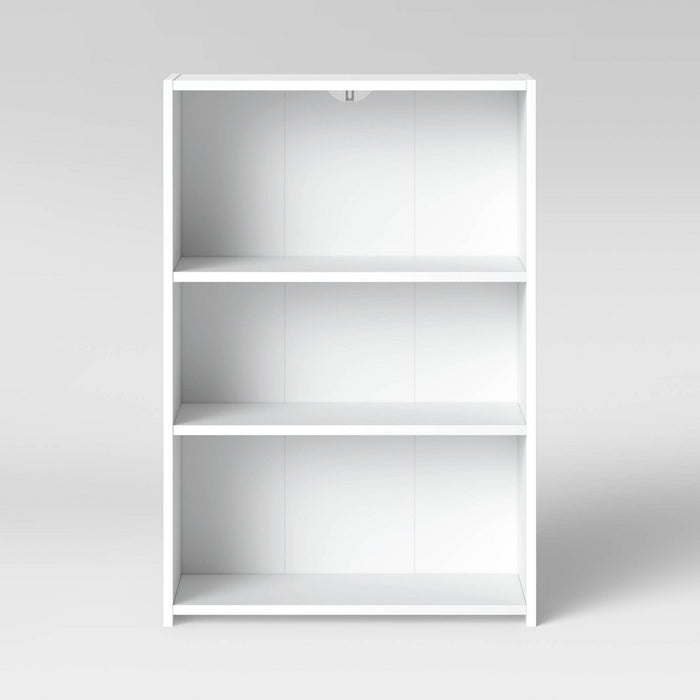 3 Shelf Bookcase White - Room Essentials (LOCAL PICKUP ONLY)