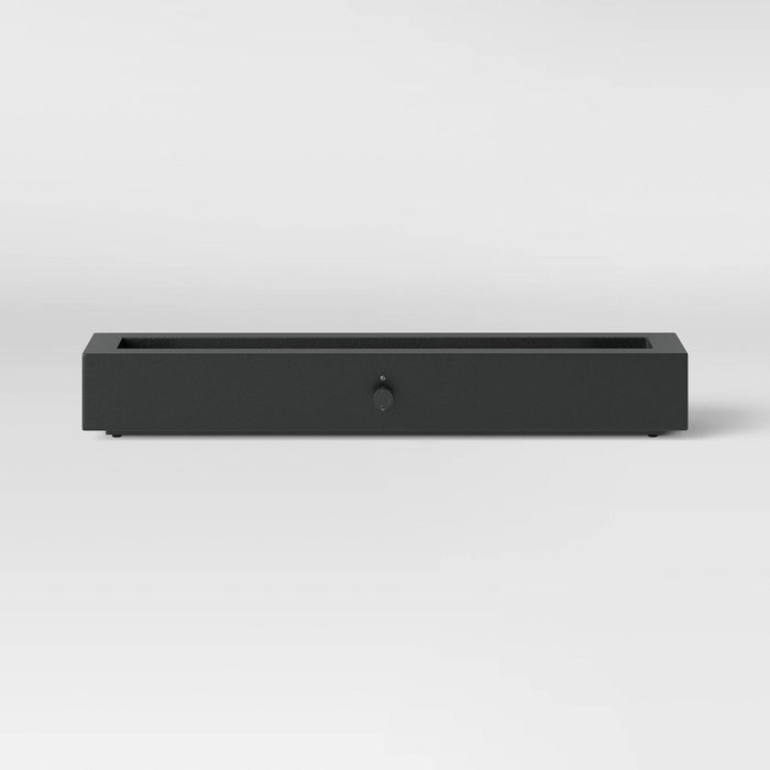 28" Outdoor Tabletop Fireplace - Black - Project 62 (LOCAL PICKUP ONLY)