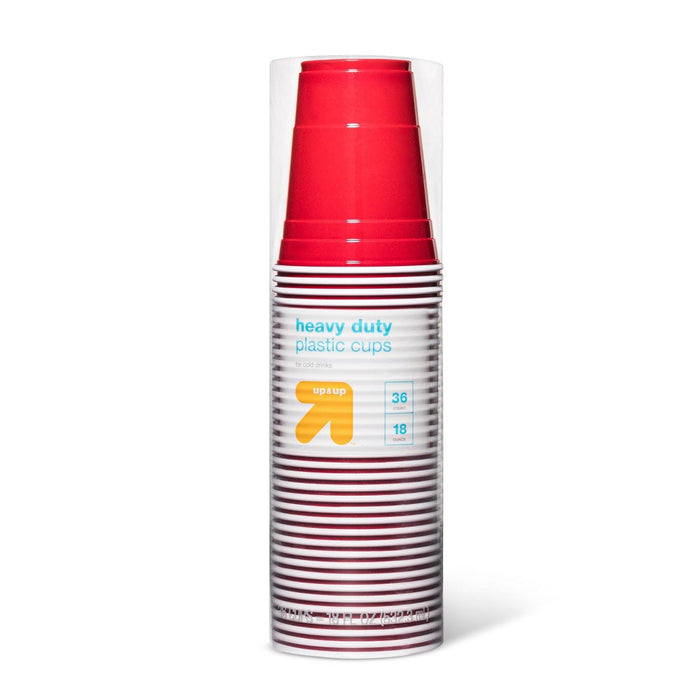Disposable Red Cups - 18oz - 36ct - up & up