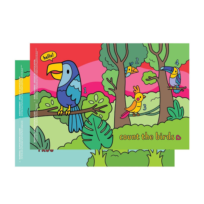 Munchkin Story Mat BPA Free Disposable Placemats For Kids' - 18ct