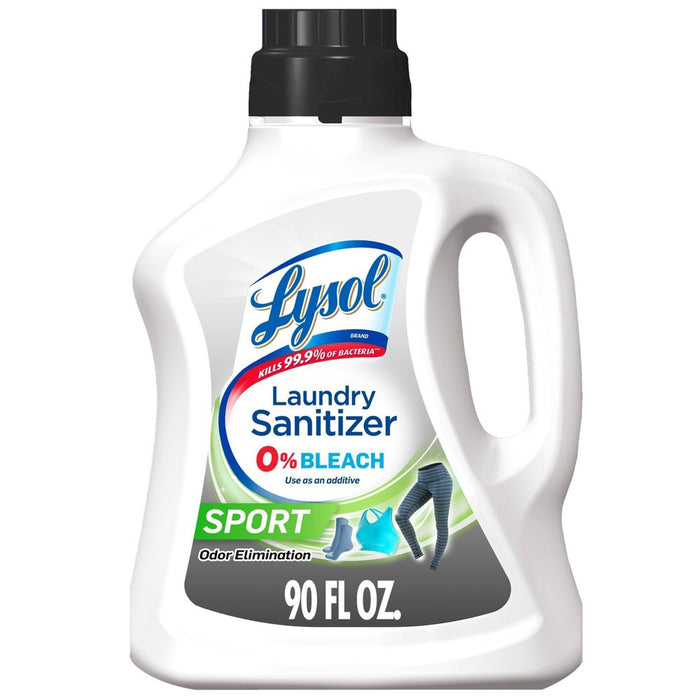 Lysol Laundry Sanitizer Sport 0% Bleach - 90oz