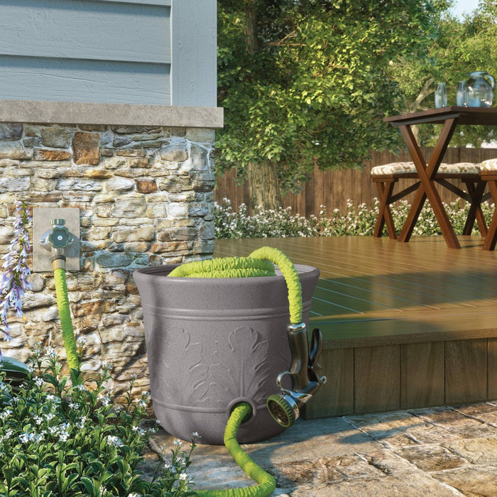300' Hose Pot Gray - Suncast