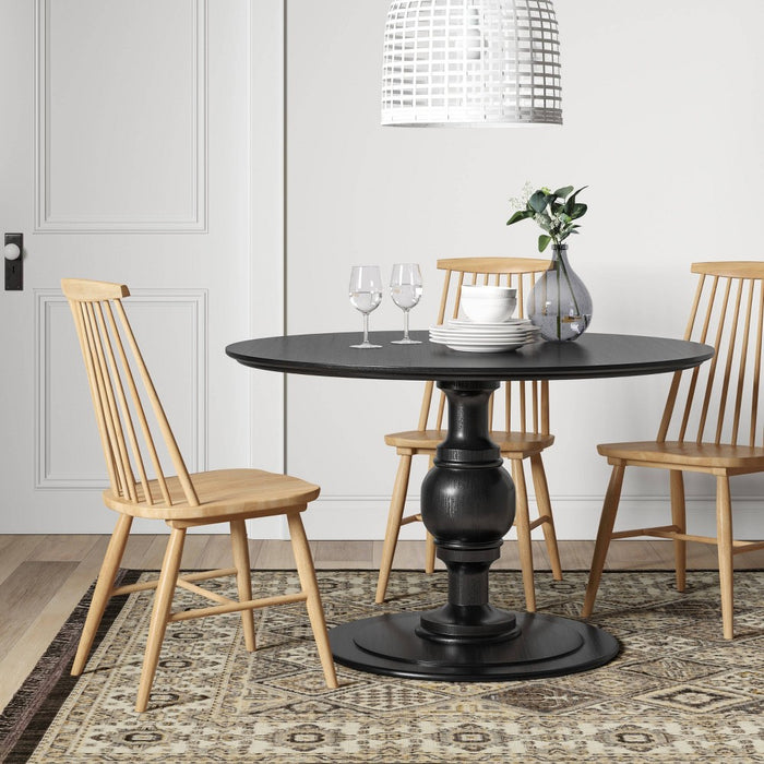 Harwich High Back Windsor Dining Chair Natural - Threshold (LOCAL PICKUP ONLY)