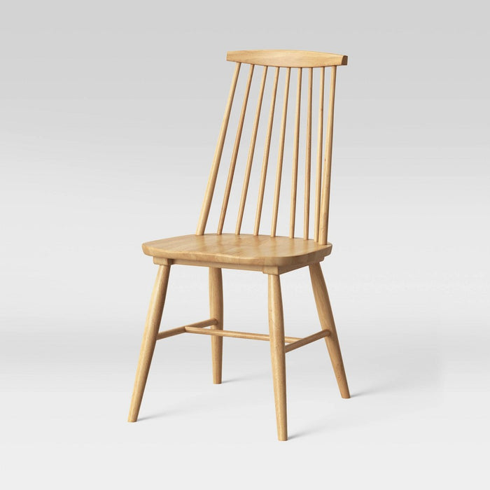 Harwich High Back Windsor Dining Chair Natural - Threshold (LOCAL PICKUP ONLY)