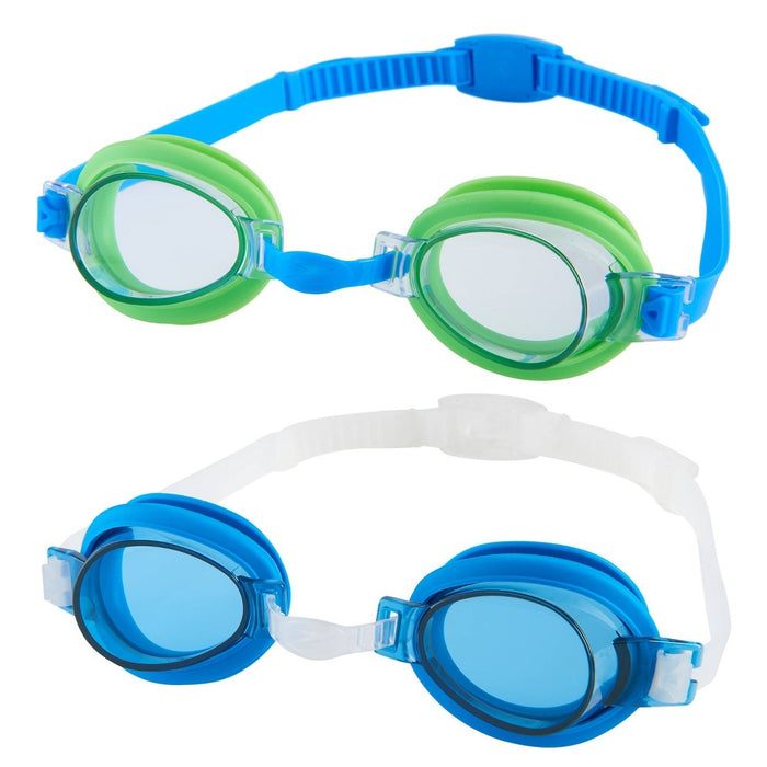 Speedo CB Kids' Splasher Goggles 2pk - Blue/Green3