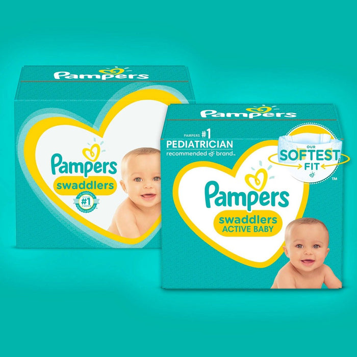 Pampers Swaddlers Disposable Diapers - Size 1 (164ct )