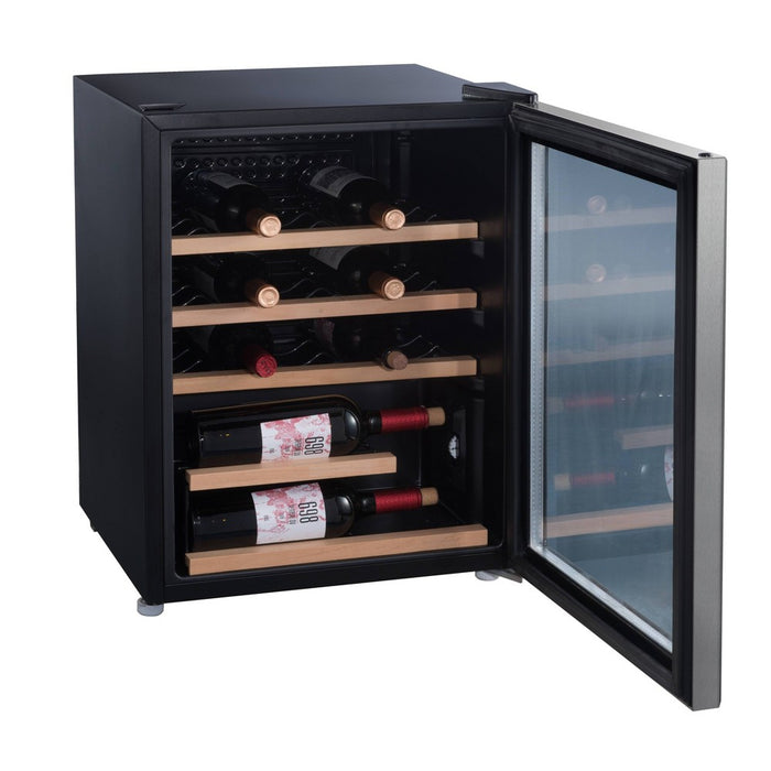 Whirlpool 25 Bottle 2.7 cu ft Wine Fridge - Stainless Steel WHW27S (LOCAL PICKUP ONLY)