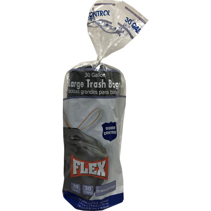 Flex Odor Control Trash Bags - 30 Gallon - 20ct - up & up