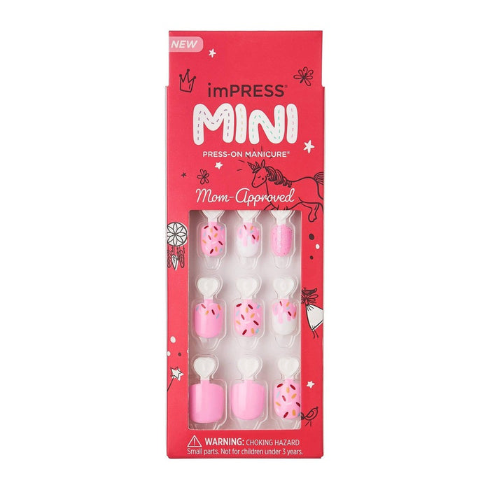 imPRESS Press-on Manicure Mini False nails for Kids - Super Duper - 20ct