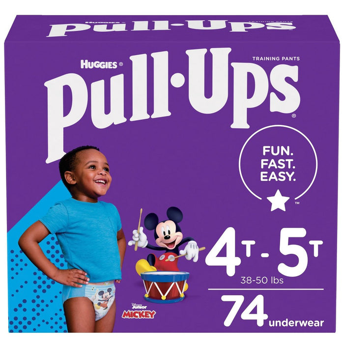 Huggies Pull Ups Boys' Potty Training Pants - 4T-5T (74ct)6