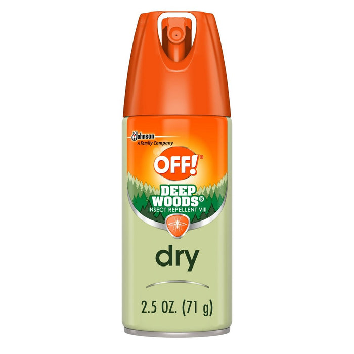 OFF! Deep Woods Dry Insect Repellent VIII - 2.5oz/1ct