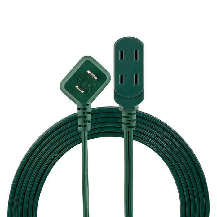 Philips 6' 3-Outlet Polarized Extension Cord Indoor Green