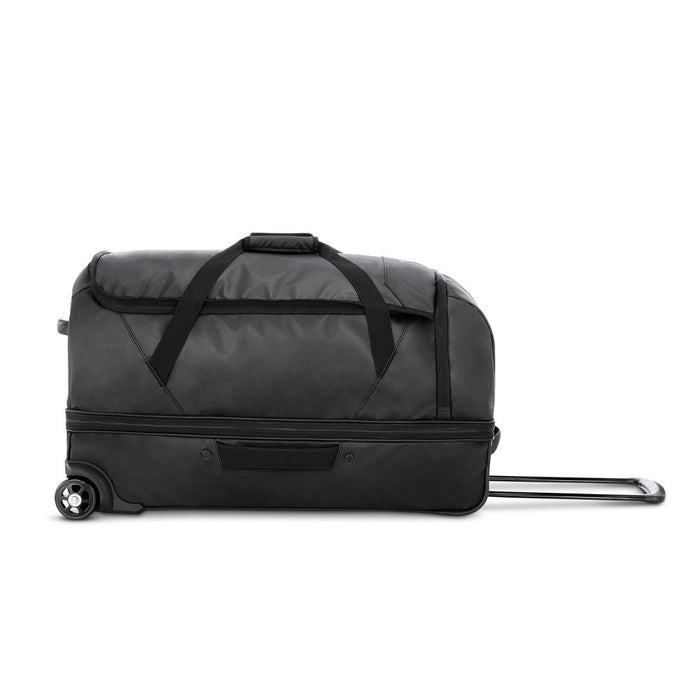 High Sierra 28" Wheeled Drop Bottom Duffel Bag - Black Graphic Carton