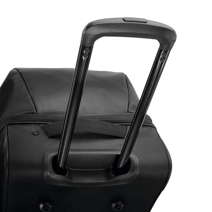 High Sierra 28" Wheeled Drop Bottom Duffel Bag - Black Graphic Carton