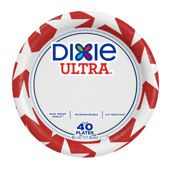 Dixie Ultra Disposable Plates - 7" - 40ct
