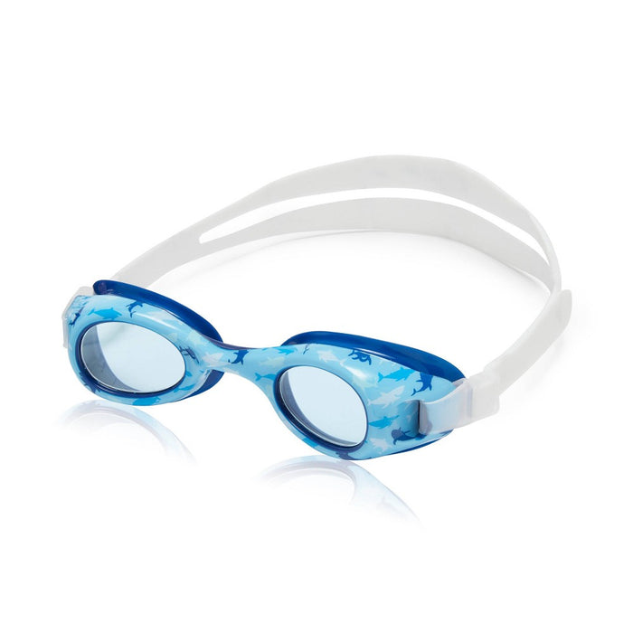 Speedo CB Kids' Glide Print Goggles - Blue/Celeste