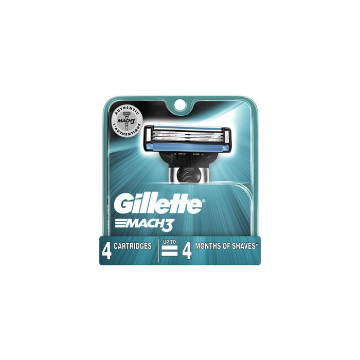 Gillette Mach3 Men's Razor Blade Refills - 4ct
