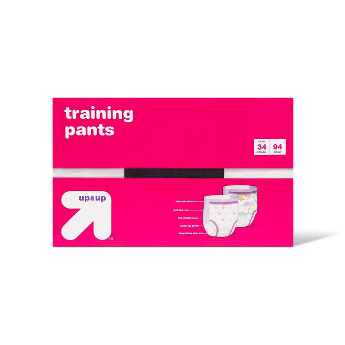 Girls' Training Pants 2T-3T - 94ct - up & up