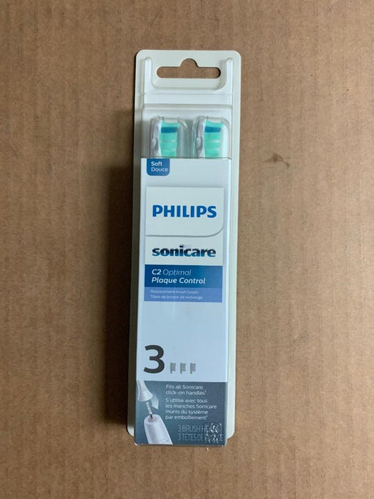 Philips Sonicare Plaque Control Replacement Electric Toothbrush Head - 3ct