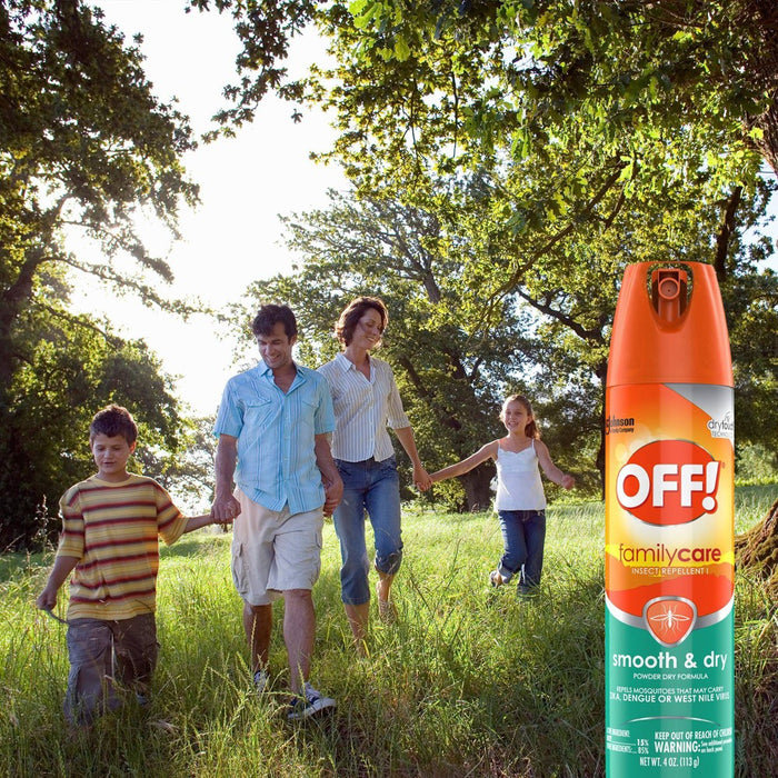 OFF! FamilyCare Mosquito Repellent I - Smooth & Dry - 1ct/4oz
