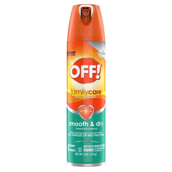 OFF! FamilyCare Mosquito Repellent I - Smooth & Dry - 1ct/4oz