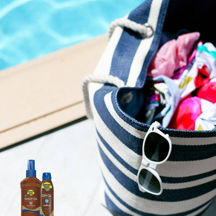 Banana Boat Dry Oil Ultra Mist - SPF 8 - 6oz