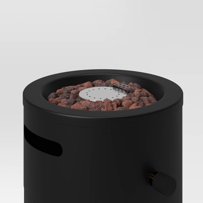 22" Round Metal Outdoor Fire Column - Project 62 (LOCAL PICKUP ONLY)