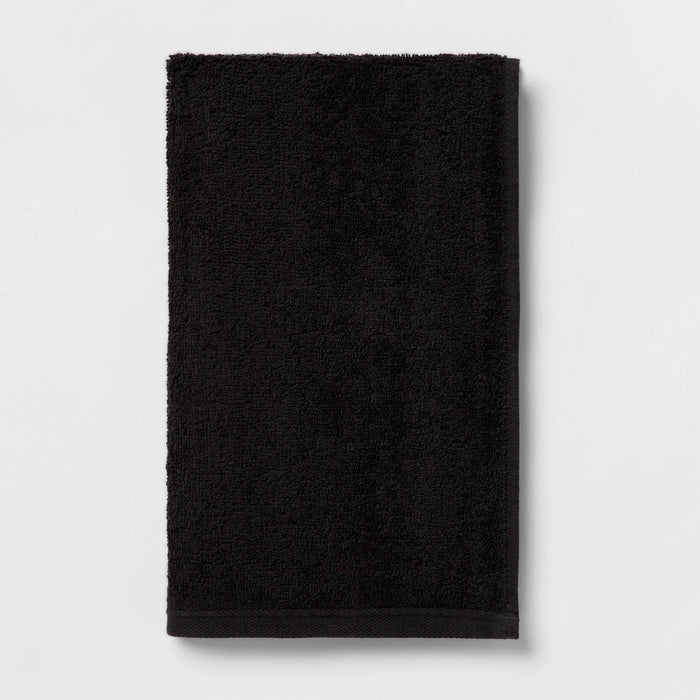 Everyday Hand Towel Black - Room Essentials