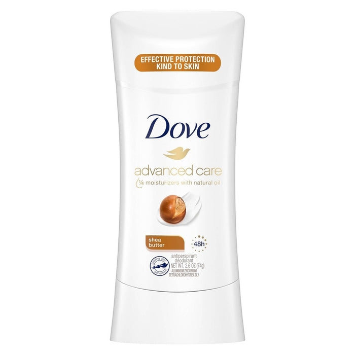 Dove Advanced Care Shea Butter 48-Hour Antiperspirant & Deodorant Stick - 2.6oz